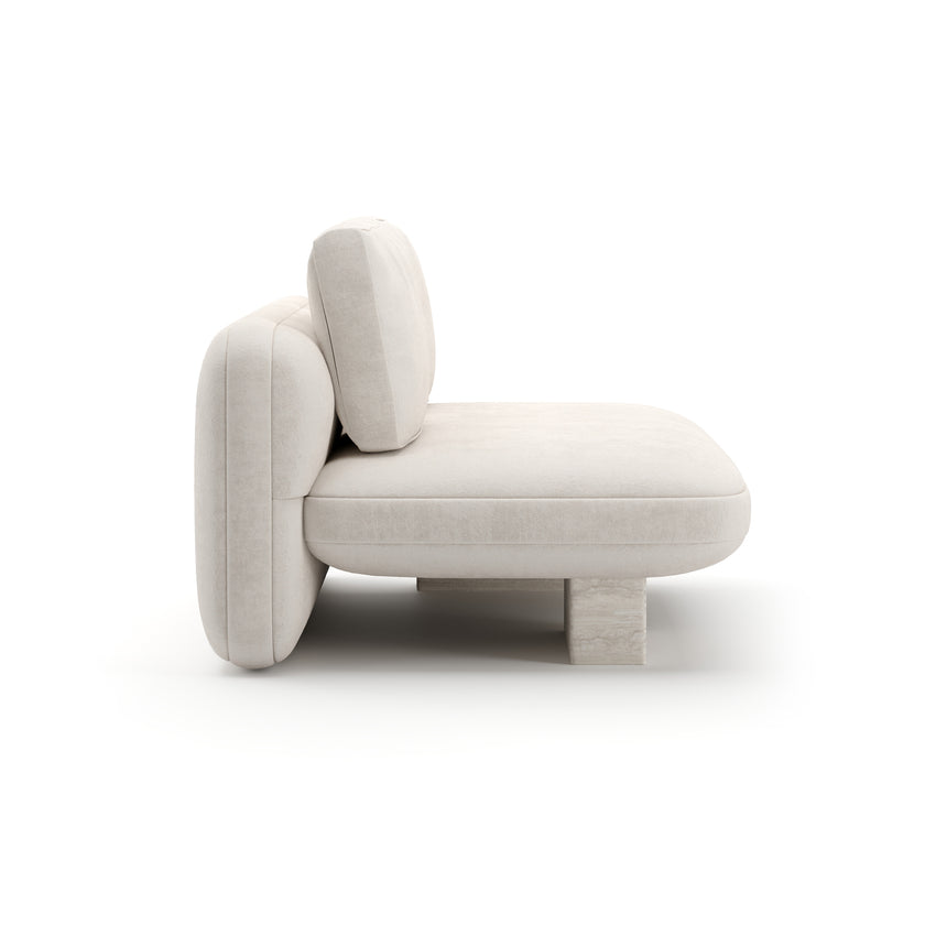 Caracole Overlap Sectional - Components