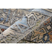 Feizy Melrose 39P0F Transitional Distressed Rug in Gray/Red/Blue
