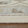 Feizy Karina 69G5F Transitional Floral & Botanical Rug in Ivory/Gray/Brown