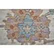 Feizy Dartmouth 39QJF Transitional Floral & Botanical Rug in Ivory/Brown/Blue