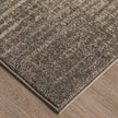 Feizy Eden 39QPF Modern Abstract Rug in Ivory/Taupe/Pink