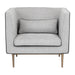 Sunpan Batavia Armchair - Belfast Heather Grey