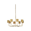 Wildwood Castle Yard Brass Chandelier