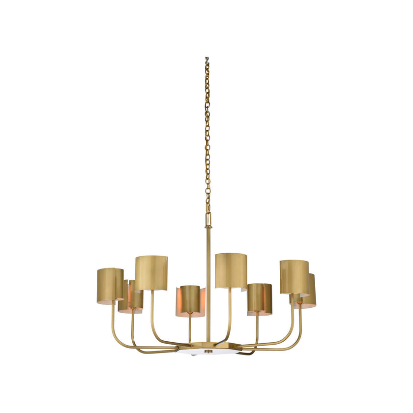 Wildwood Castle Yard Brass Chandelier