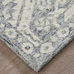 Feizy Belfort 8A27F Traditional Geometric Rug in Gray/White