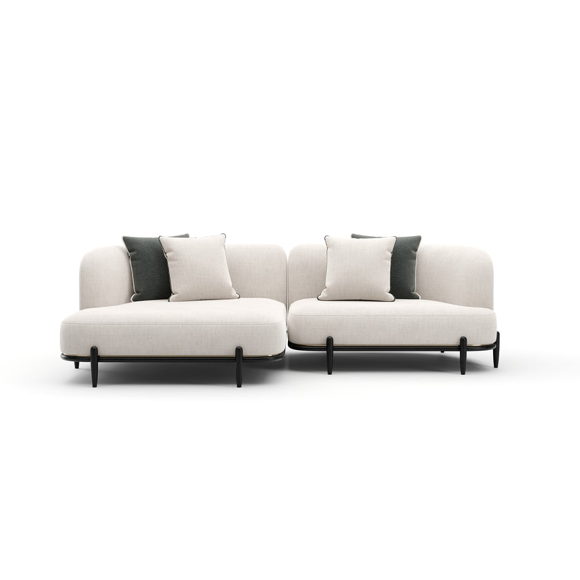 Caracole Madera Sectional