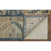 Feizy Fillmore 6943F Traditional Diamond Rug in Blue/Ivory