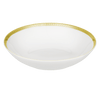 Christofle Malmaison Porcelain Soup-Cereal/Pasta Bowl Gold 19 Cm