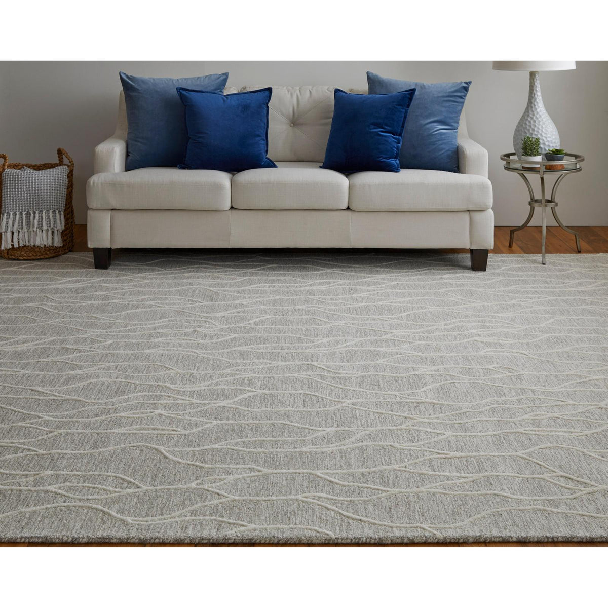 Feizy Enzo 8734F Transitional Abstract Rug