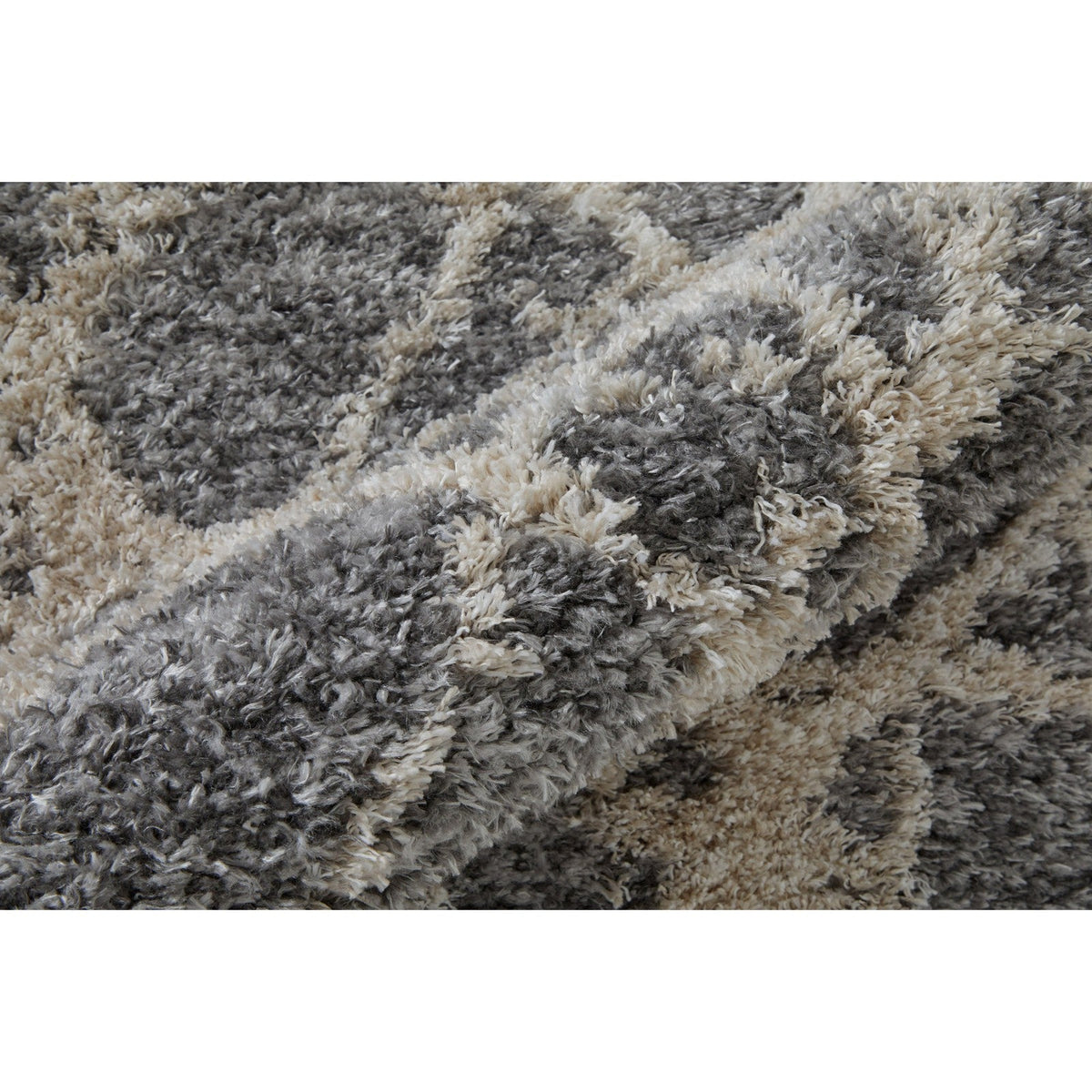 Feizy Mynka 39IDF Transitional Abstract in Gray/Ivory