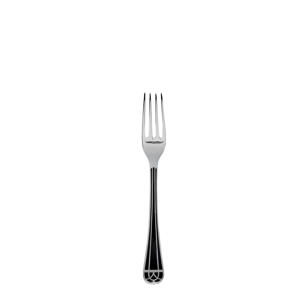 Christofle Talisman Silver Plated Dessert Fork Black