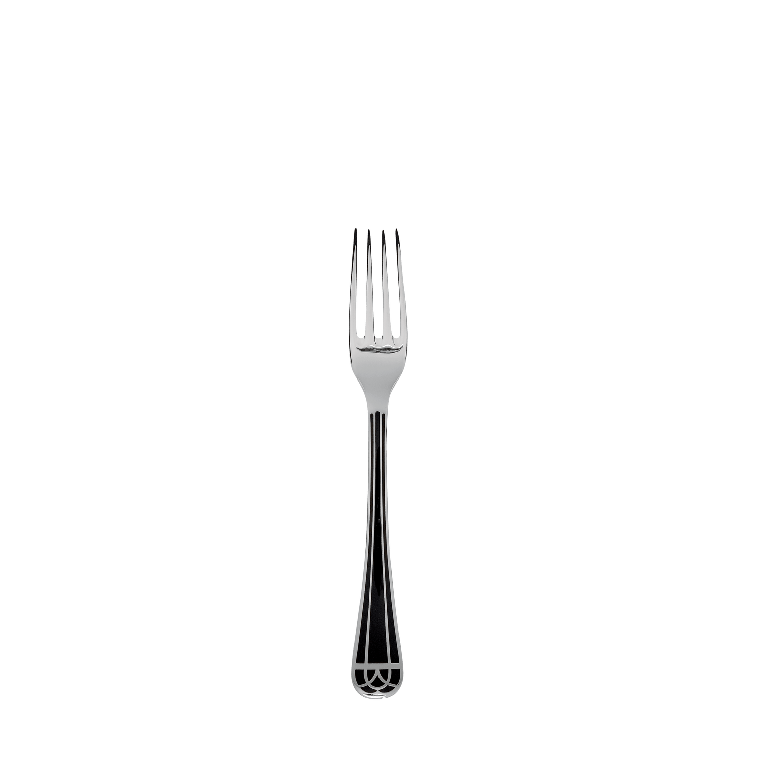 Christofle Talisman Silver Plated Dessert Fork Black