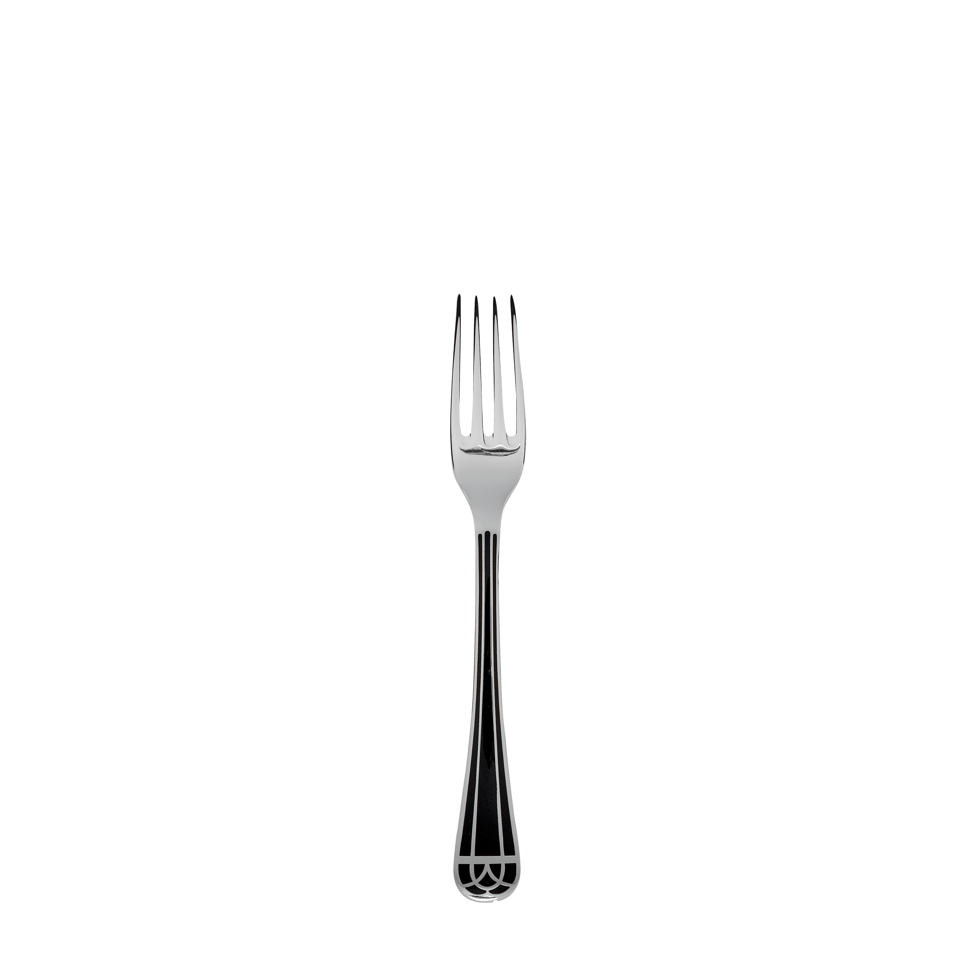 Christofle Talisman Silver Plated Dessert Fork Black