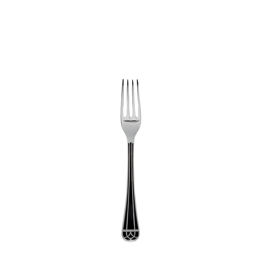 Christofle Talisman Silver Plated Dessert Fork Black