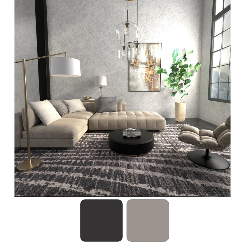 Feizy Skyview 39QDF Modern Abstract Rug