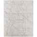 Feizy Whitton 8894F Modern Abstract Rug in Ivory/Gray