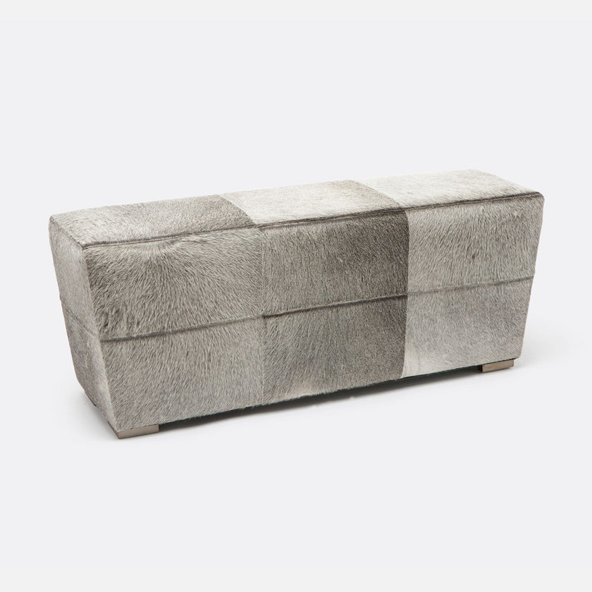 Baldwin Full-Grain Leather Bench