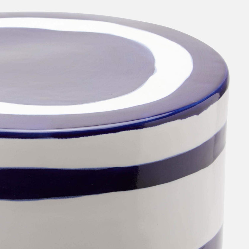 Belda Striped Outdoor Stool