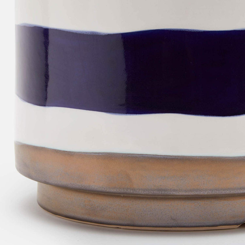 Belda Striped Outdoor Stool