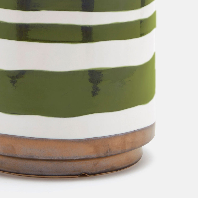 Belda Striped Outdoor Stool