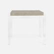 Cassian Clear Acrylic Side Table