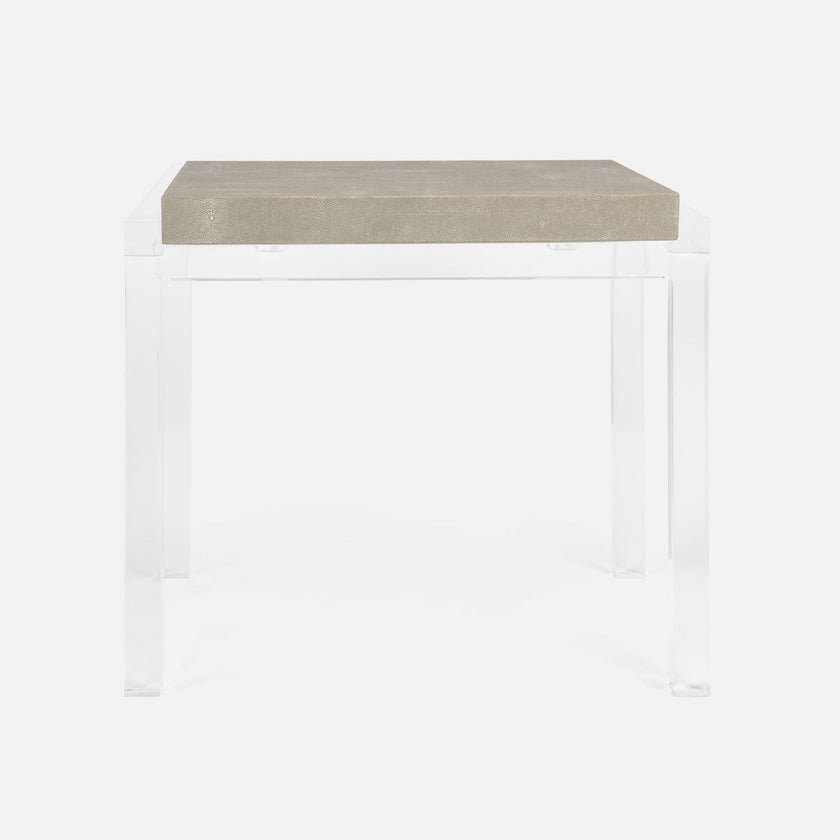Cassian Clear Acrylic Side Table