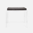 Cassian Clear Acrylic Side Table