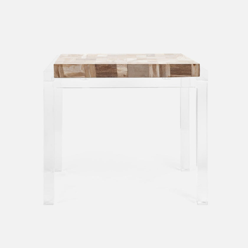 Cassian Clear Acrylic Side Table