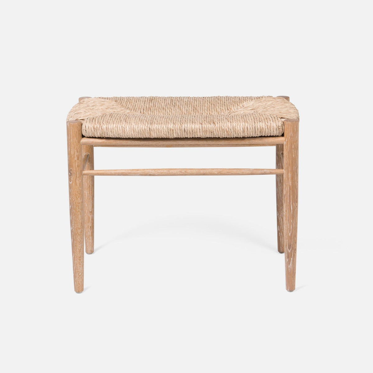 Colwyn Woven Rush Bench