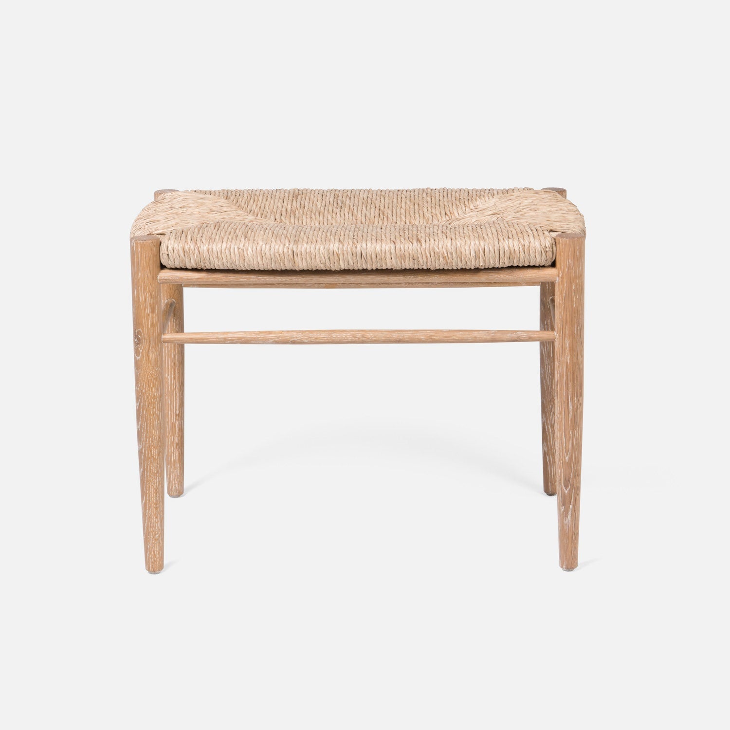 Colwyn Woven Rush Bench