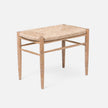 Colwyn Woven Rush Bench