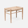 Colwyn Woven Rush Bench
