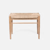 Colwyn Woven Rush Bench