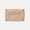 Colwyn Woven Rush Bench