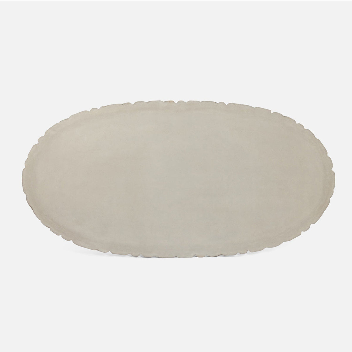 Grady Oval Scalloped Dining Table
