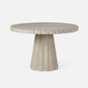 Grady Round Scalloped Dining Table