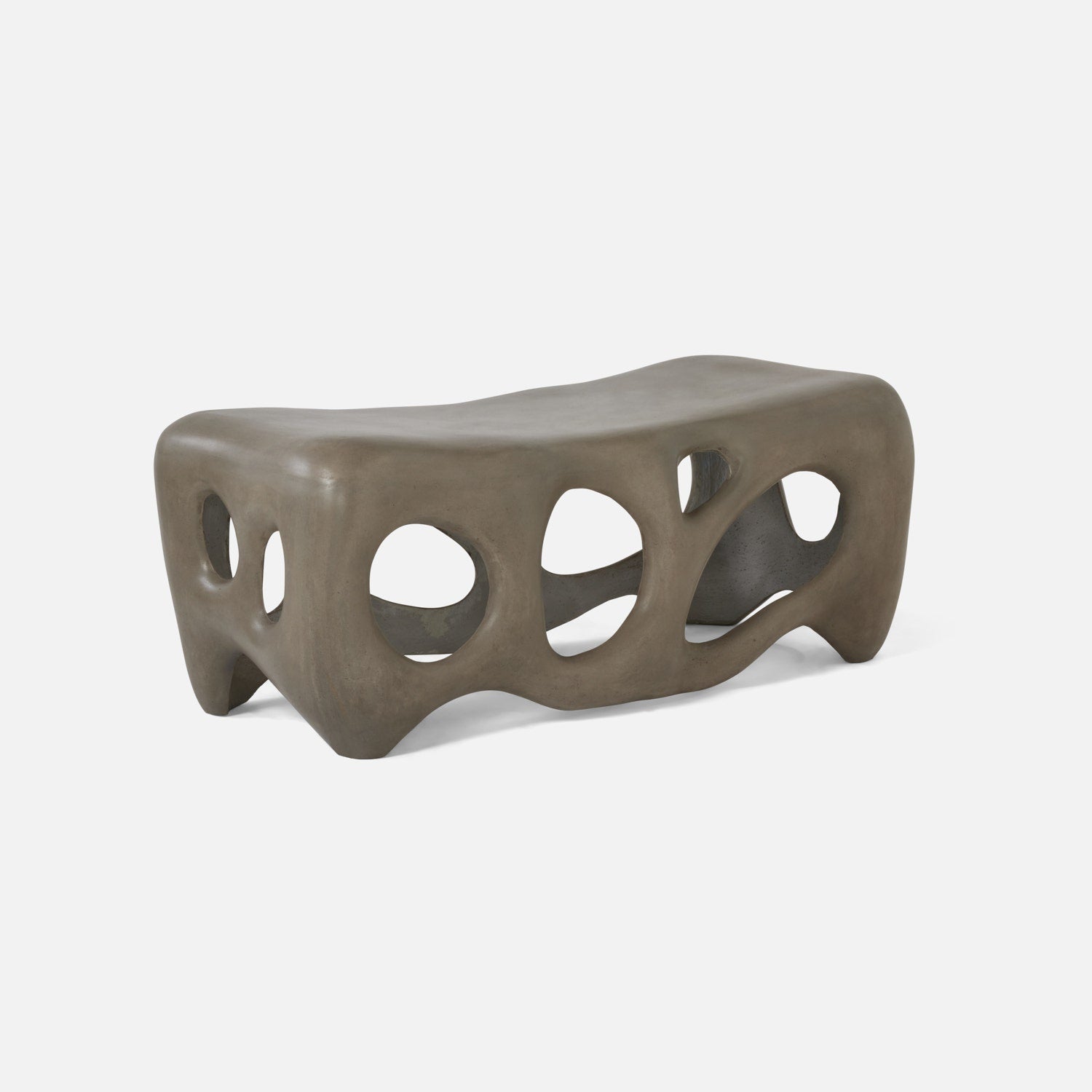 Hyde Organic Concrete Bench