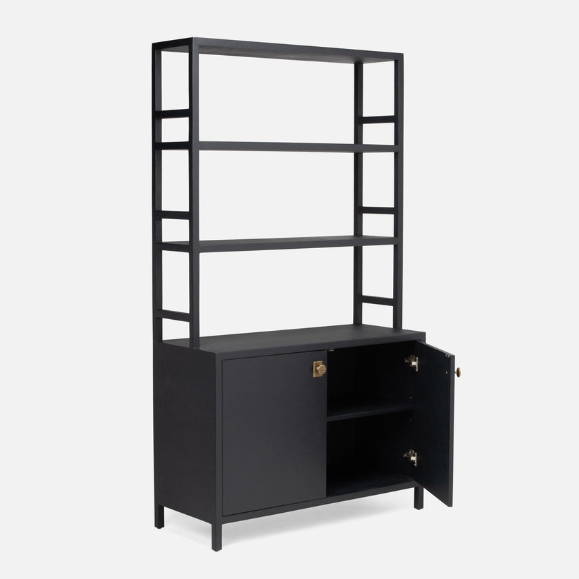 Made Goods Jake Bookcase with Hutch