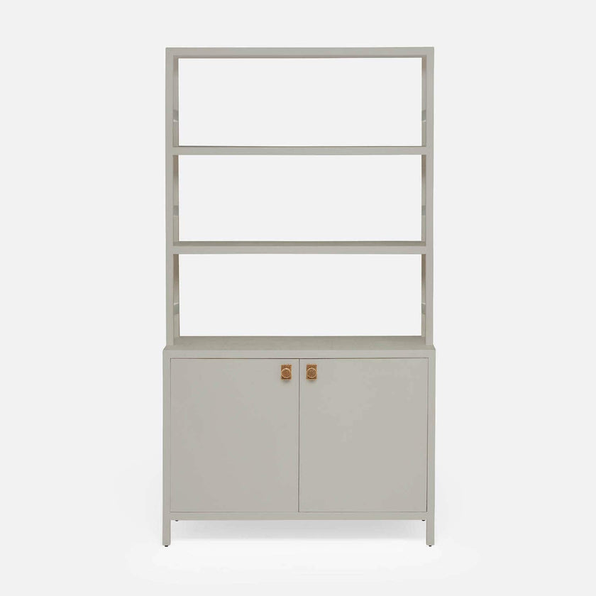 Made Goods Jake Bookcase with Hutch