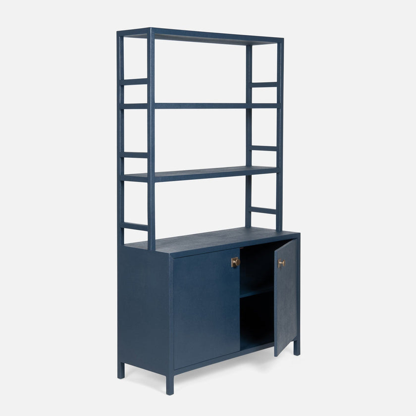 Made Goods Jake Bookcase with Hutch