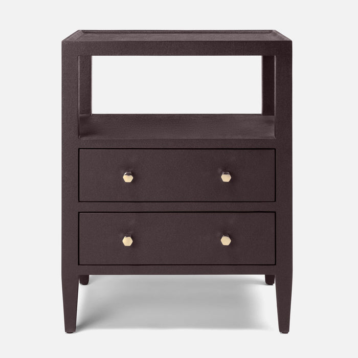 Jarin Two Drawer Wide Nightstand