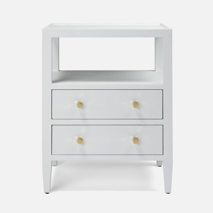 Jarin Two Drawer Wide Nightstand