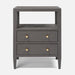 Jarin Two Drawer Wide Nightstand