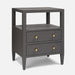 Jarin Two Drawer Wide Nightstand