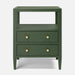 Jarin Two Drawer Wide Nightstand