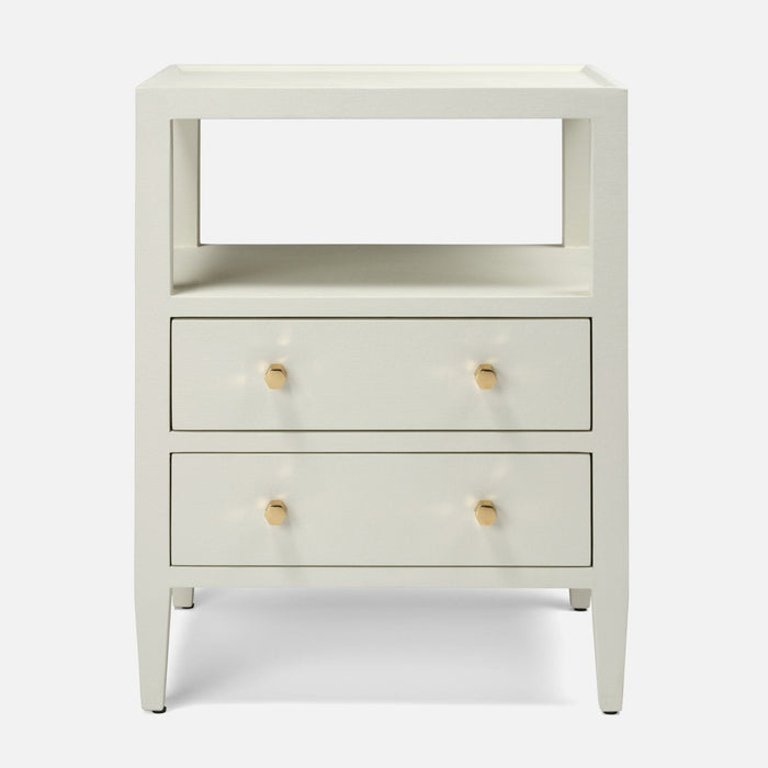 Jarin Two Drawer Wide Nightstand