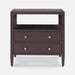 Jarin Two Drawer Wide Nightstand