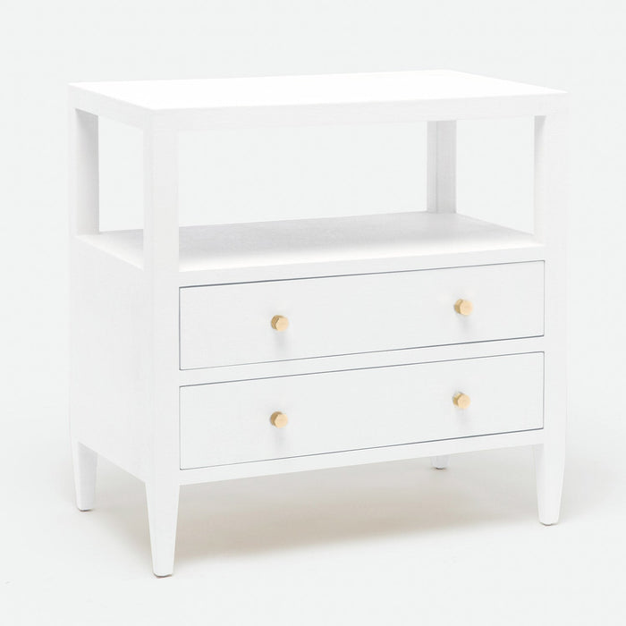 Jarin Two Drawer Wide Nightstand