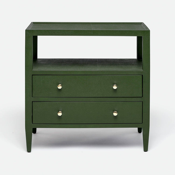 Jarin Two Drawer Wide Nightstand