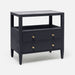 Jarin Two Drawer Wide Nightstand